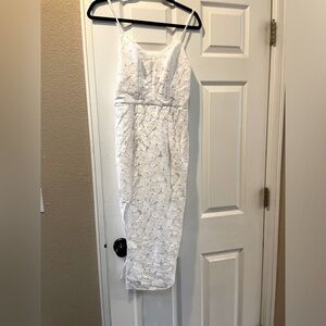 Beautiful white lace dress